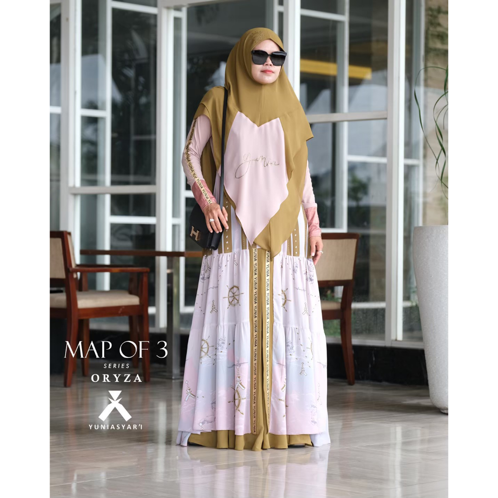 YUNIA SYARI | MAP OF 3 | DREES MUSLIMAH