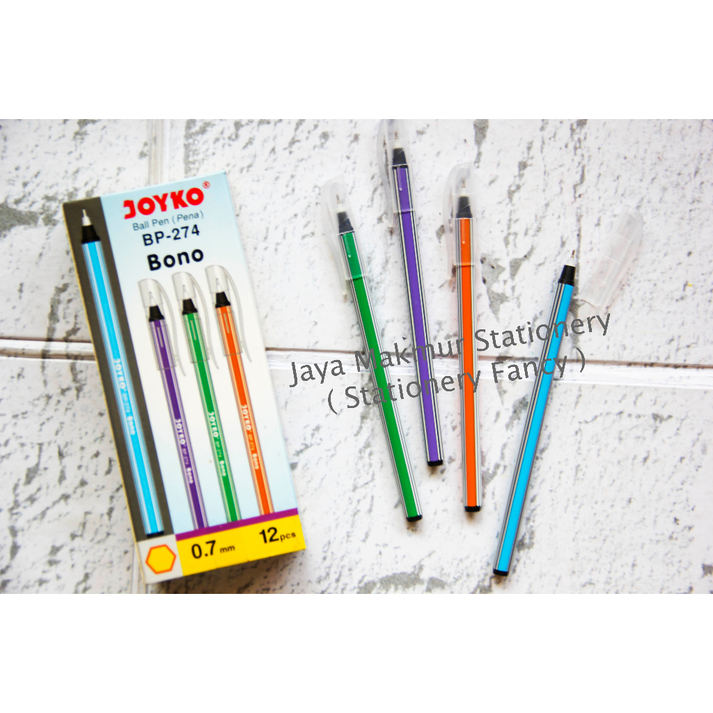 Pen Joyko Bono 0.7 mm Bp-274 (1 lusin)