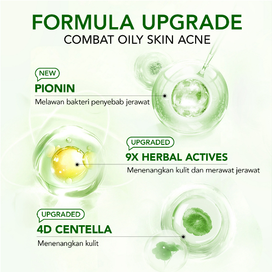 YOU AcnePlus Acne Treatment Series | 4D Centella Asiatica Niacinamide Herbal Obat Jerawat Totol Jerawat【Best Selling】