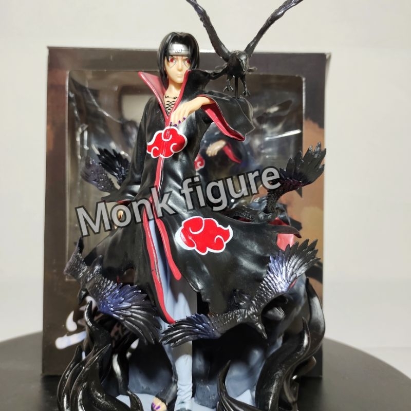 Figure Naruto Shipudden Itachi Uchiha Akatsuki Action Figure With Led
