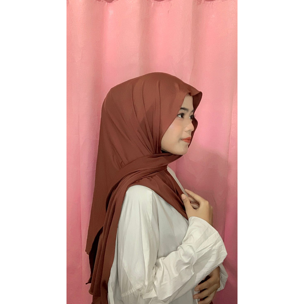 PASHMINA OVAL POLOS JERSEY PERMIUM//HIJAB PASHMINA OVAL KAOS JERSEY