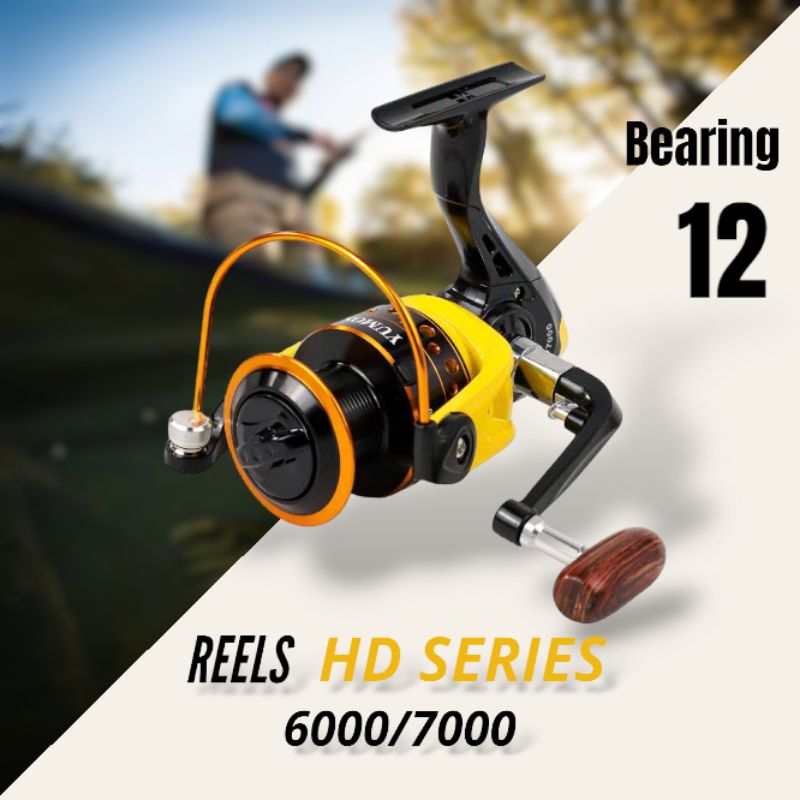 YUMOSHI Reel Pancing HD 6000/7000