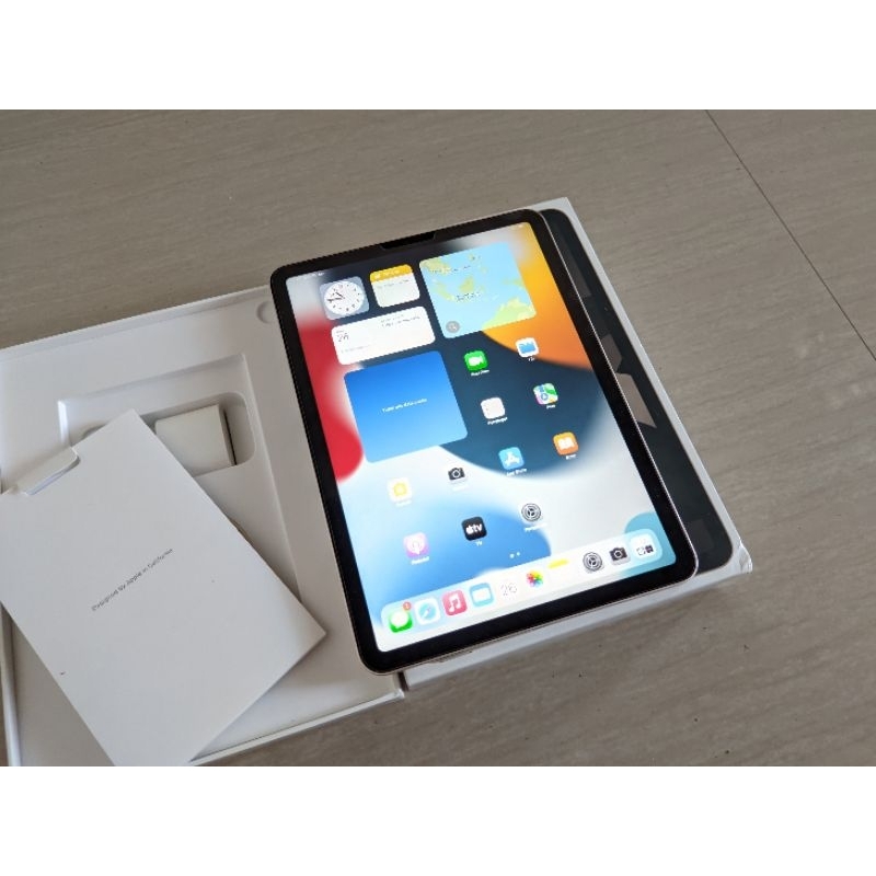 ipad air 5 m1 64gb wifi fullset mulus