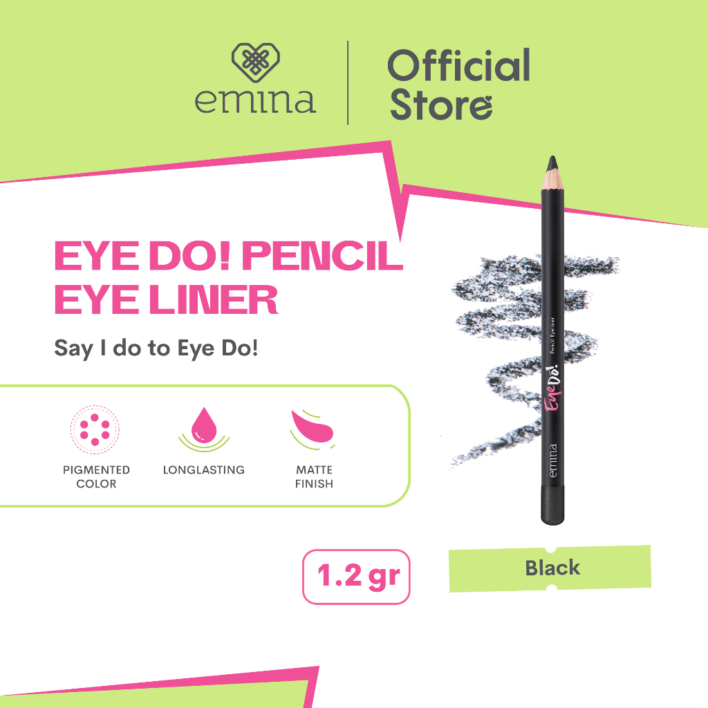 Emina Eye Do! Pencil Eye Liner 1.2 gr - Eye Liner Emina