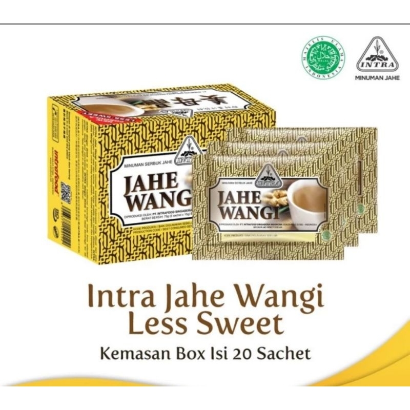 

Intra Jahe Wangi (Intra Ginger Drink) dan Serbat Wangi 20 Sachet