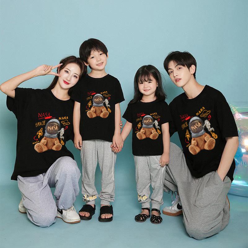 Amspro Baju Kaos Family Kaos Couple Baju Couple Keluarga Kaos Oversized Nasa