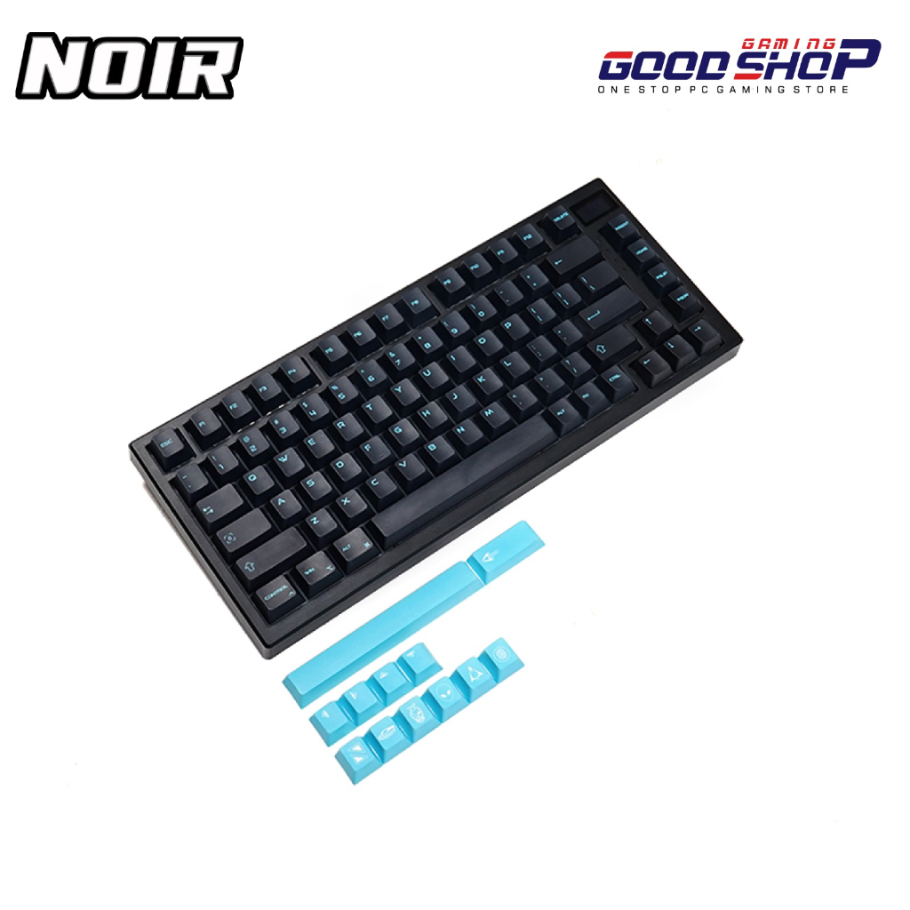 Noir Timeless82 75% Wireless OLED Mechanical Keyboard Gasket Mount PBT