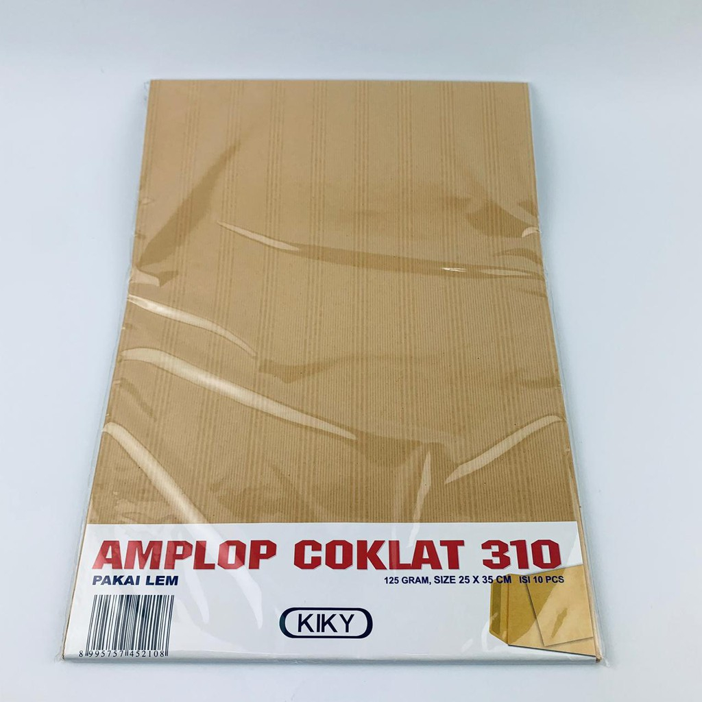 Amplop * Amplop coklat * 10 pcs * Kiky * 310