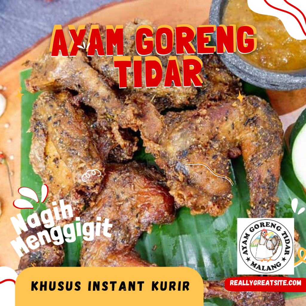 

[Siap Kirim] Ayam Goreng Tidar ayam kampung original frozen