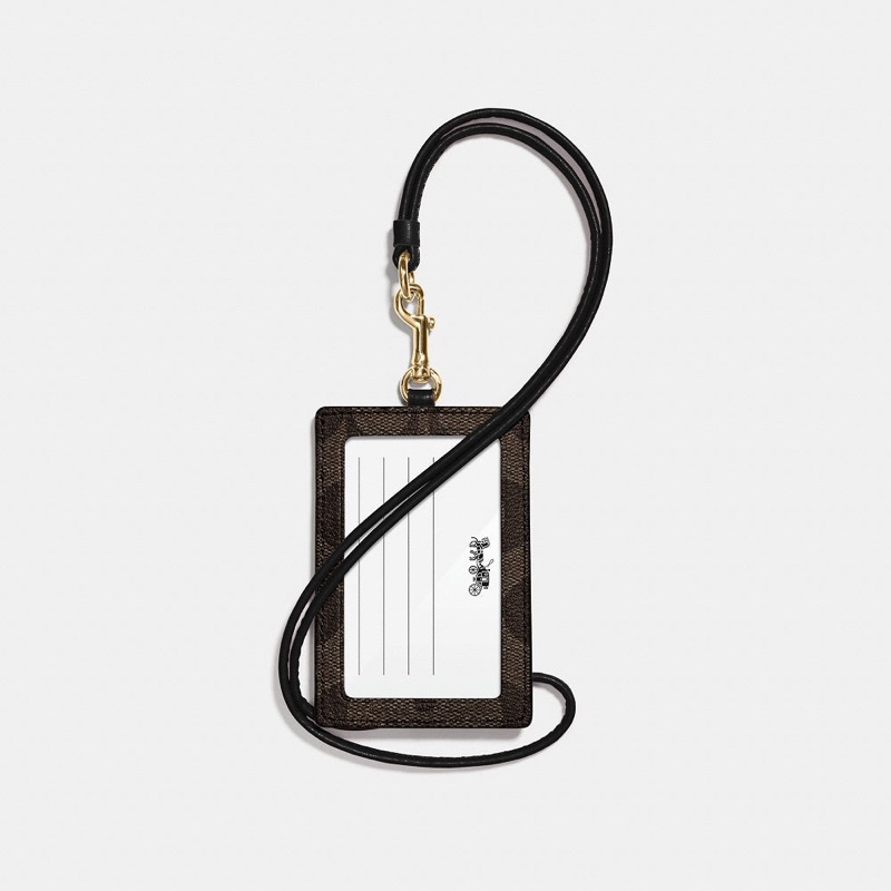 Coach ID Lanyard Collection Card Holder (F 63274)