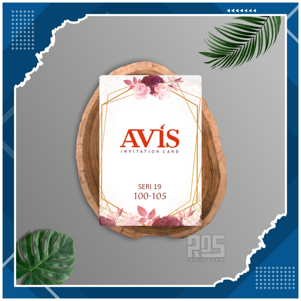 Katalog Undangan Avis 100 - 105