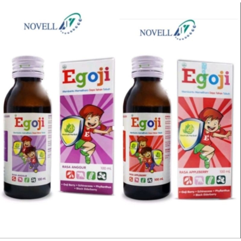 

Egoji Syrup Rasa Appleberry / Anggur 50 ml // 100 ml