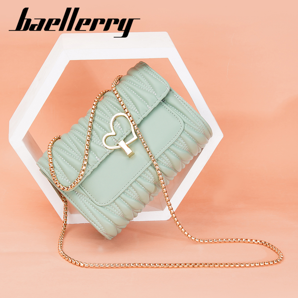 BAELLERRY N3252 Tas Selempang Wanita Bahan Kulit PU Leather Premium WATCHKITE WKOS