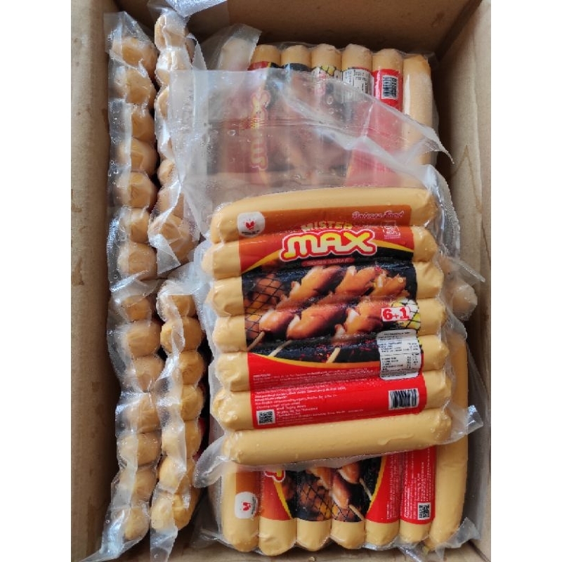 

Max Sosis Bakar 8 Jumbo 500gr