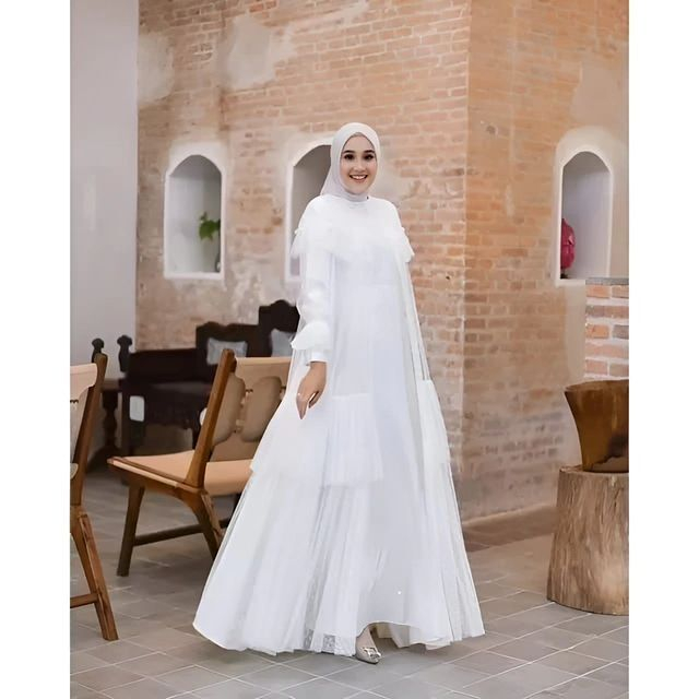 GAMIS WANITA VANDA DRESS WD CRINKLE MIX BRUKAT TILE LD 100 - 120 CM PB 140 GAMIS CRINKLE AIRFLOW PREMIUM / GAMIS WANITA TERBARU 2023 KEKINIAN / DRESS WANITA KEKINIAN / MAXY DRESS WANITA JUMBO