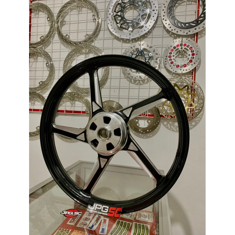velg enkei vixion DEPAN AJA