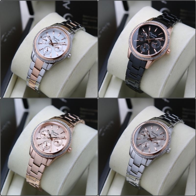 JAM TANGAN WANITA ALEXANDRE CHRISTIE AC2A62 / AC 2A62 ORIGINAL GARANSI RESMI 1TAHUN