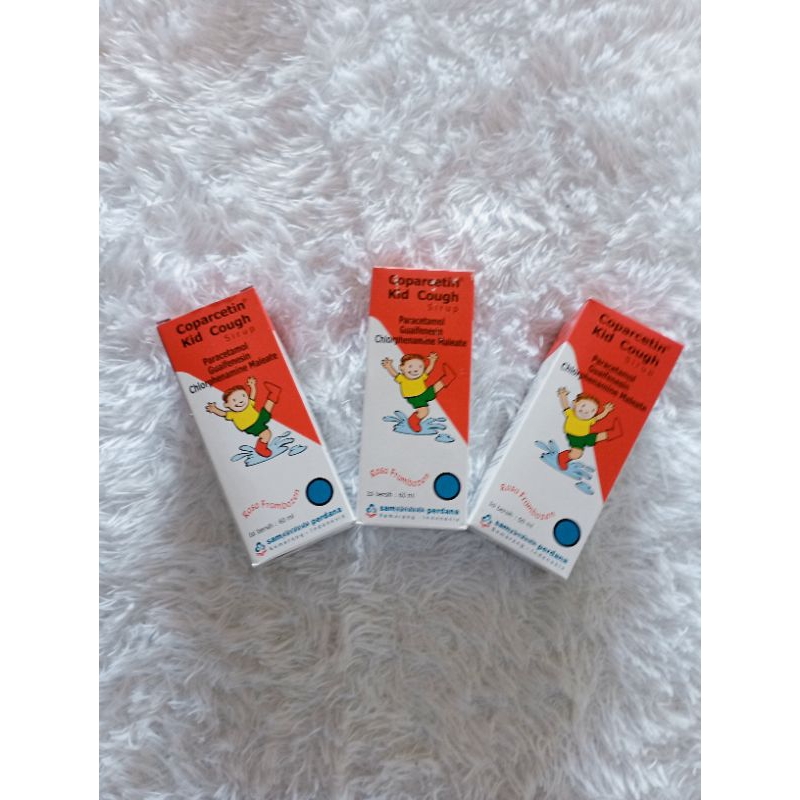 OBAT FLU DAN BATUK COPARCETIN SYRP 60ML/COPARCETIN KID COUGH 60ML
