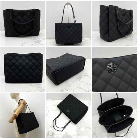 TB 142312  142313  Latest Handbag, Shoulder Bag, Crossbody Bag, Shopping Bag, 100% Imported Goatskin, Large Capacity   gwd