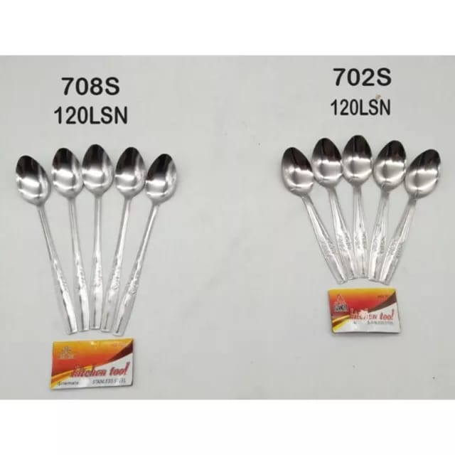 PROMO ( 12 PCS/1 LUSIN) Sendok stainless steel/ sendok teh /sendok es/sendok stainless/tea spoon/ice spoon