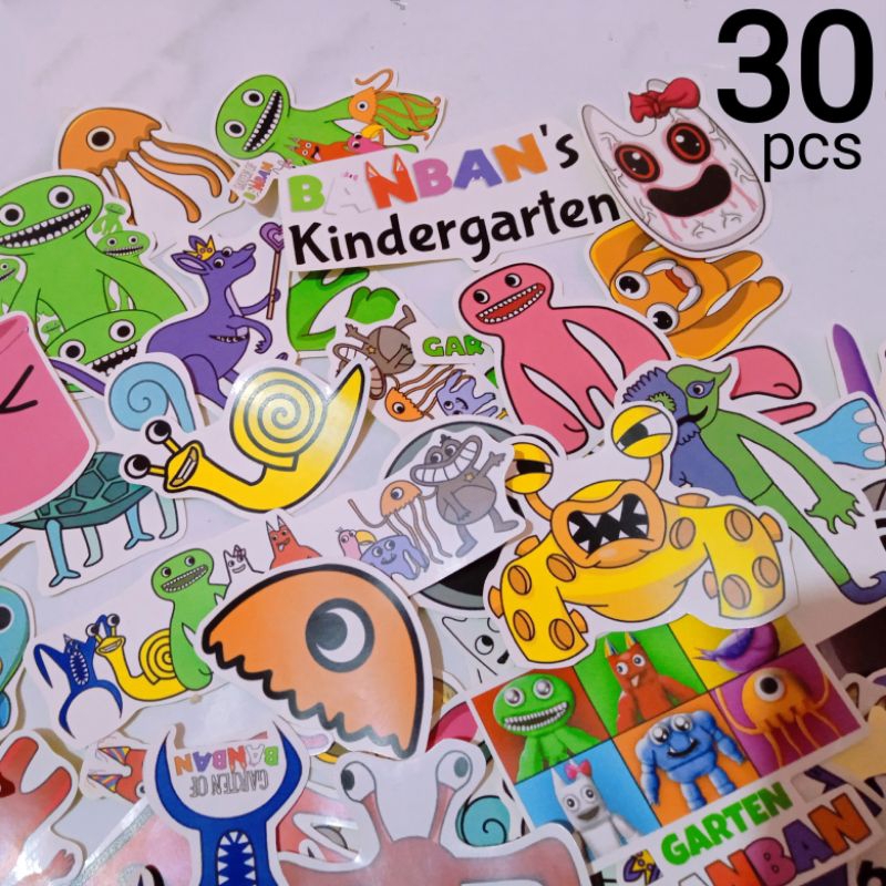 

Stiker Garten of Banban 30pc Stiker Game Horor Banban
