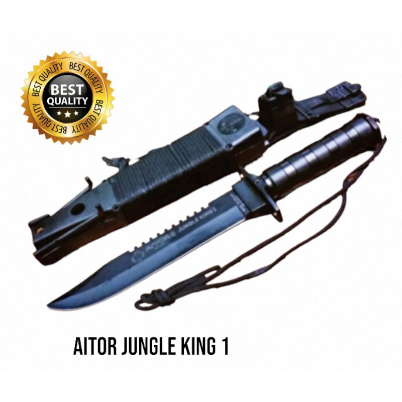 Survival Pisau Berburu Survival Outdoor Aitor Jungle King 1 Berkualitas