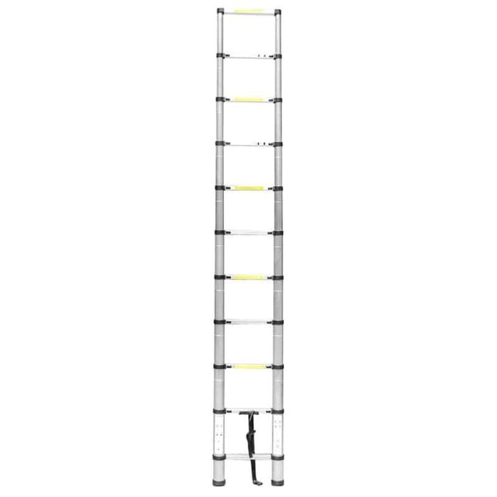 𝐌𝐮𝐫𝐚𝐡 Tangga teleskopik 4.4 meter single Telescopic Ladder Aluminium 4.4m