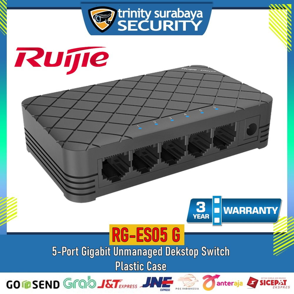 RUIJIE 5port Desktop Switch Trinity