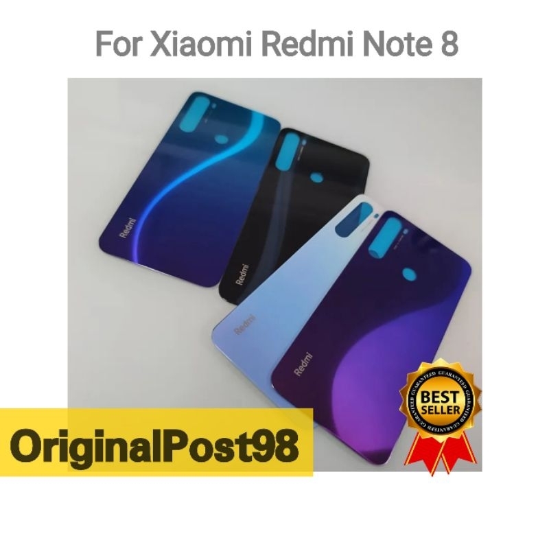 Redmi Note 8 - Backdoor Backcover Tutup Belakang Casing Xiaomi Redmi Note 8 Ori