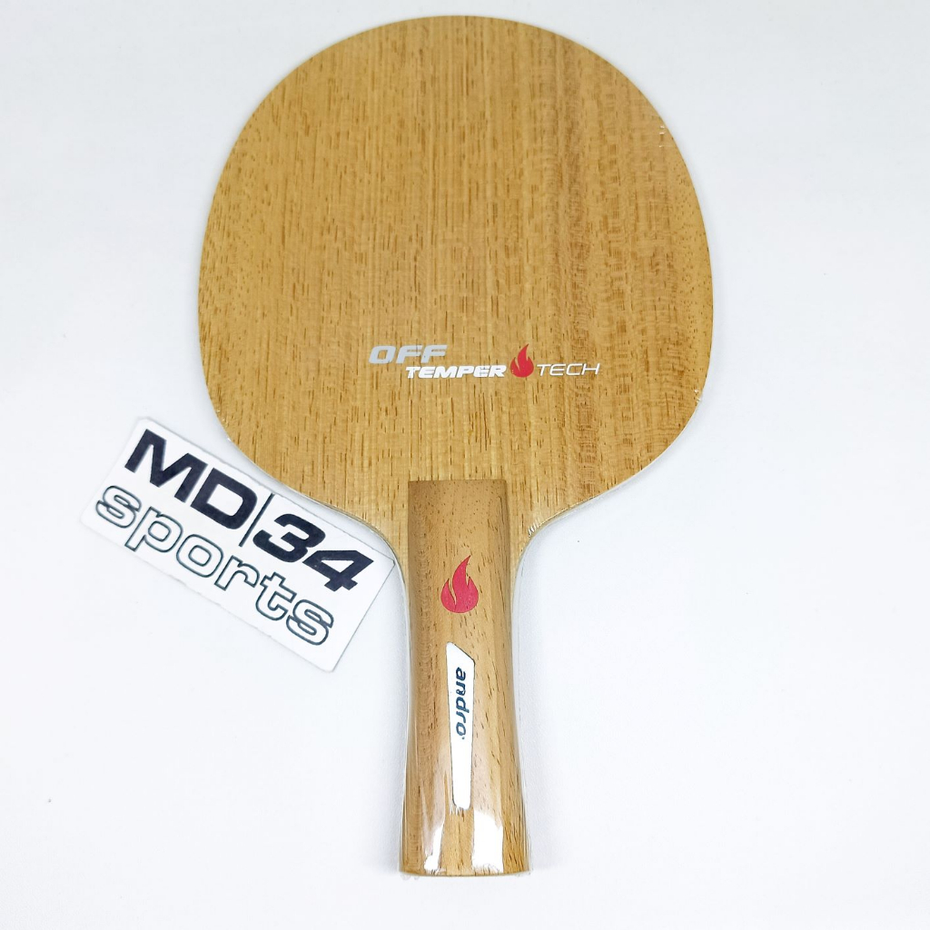 KAYU ANDRO TEMPER TECH OFF - kayu / blade / bet pingpong murah
