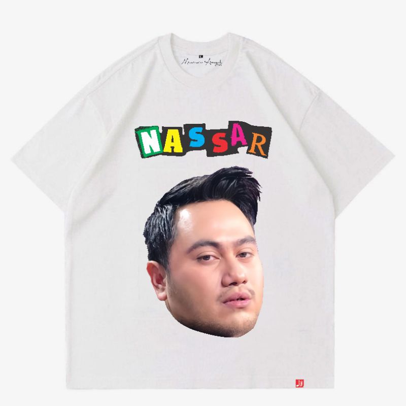 kaos baju KING NASSAR rap tee tshirt band OVERSIZE lokal oppa DANGDUT vintage lylac purple / kaos na