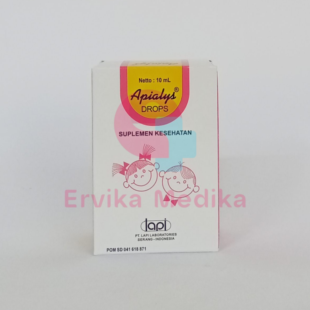 APIALYS SIRUP SYRUP SUPLEMEN VITAMIN PENAMBAH NAFSU NAPSU MAKAN STAMINA BABY BAYI ANAK MENGANDUNG VI