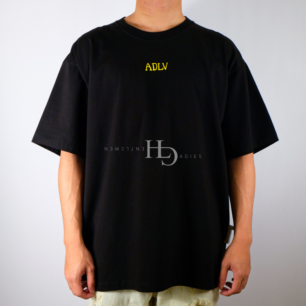 ADLV Glossy Basic Logo Tee Black 100% Original