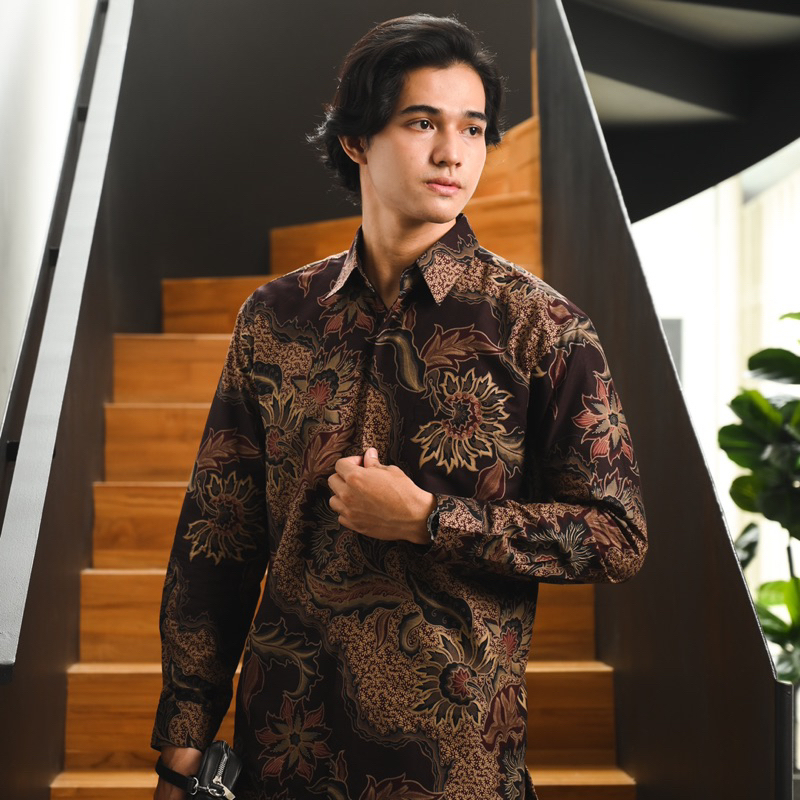 Batik Ayman - RAHAGI | Kemeja Batik Pria Katun Solo Halus