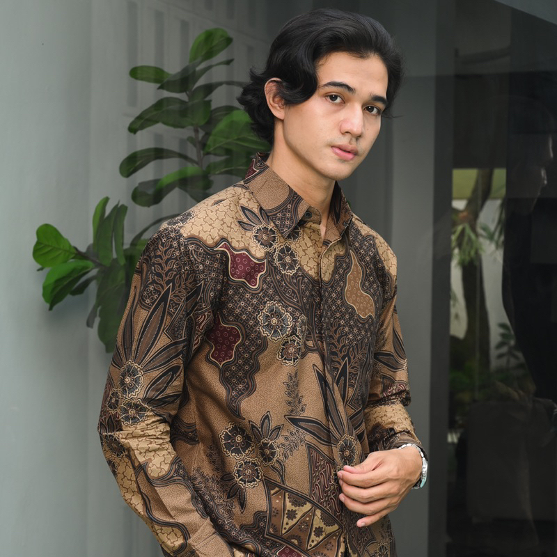 Batik Ayman - RAHARDIAN GOLD | Kemeja Batik Pria Katun Solo Halus