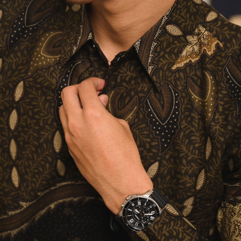 Batik Ayman - RAKSA ARMY | Kemeja Batik Pria Katun Solo Halus