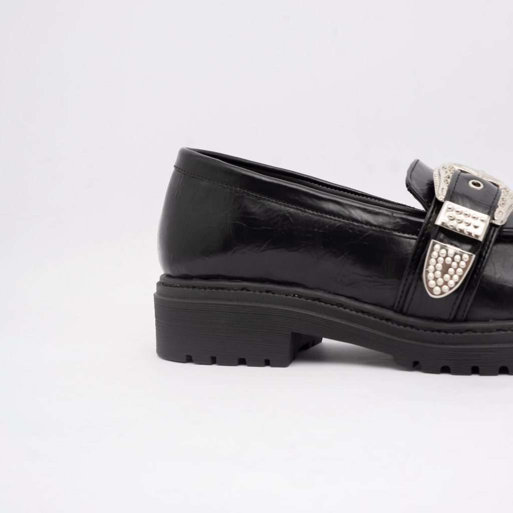 Dianable - Saggi Loafers Shoes (Black - Beige - Monochrome)