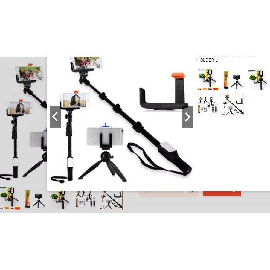 TRIPOD HOLDER HP YUNTENG 288 PLUS HOLDER U