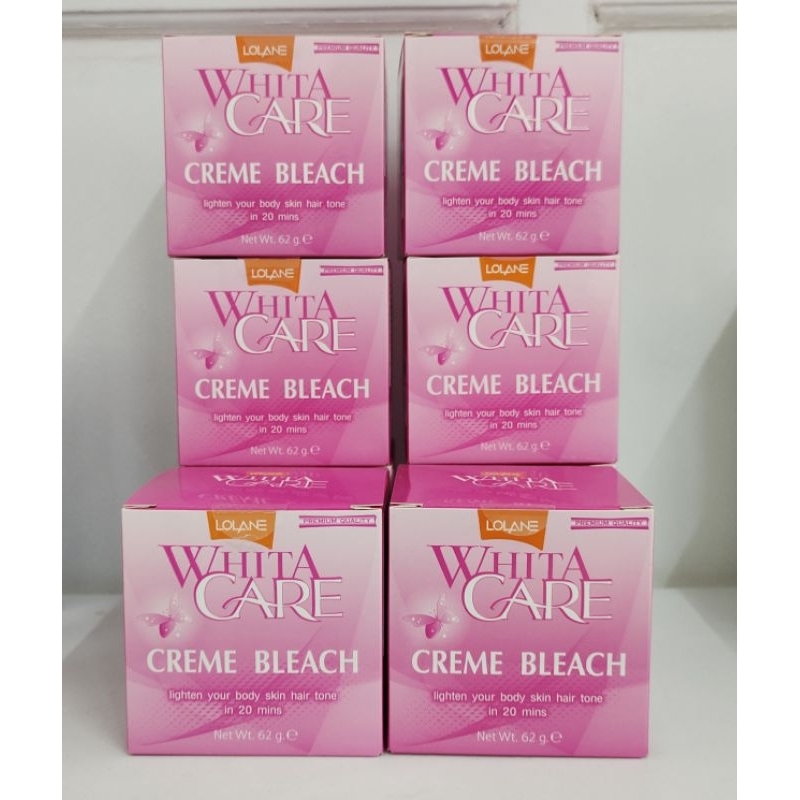 LOLANE BLEACHING BADAN WHITA CARE 62gr, 125gr / BLEACHING LOLANE PEMUTIH BADAN