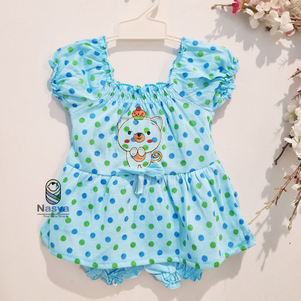 [N-045] Baju Bayi New Born Warna / Setelan sehari-hari anak perempuan (0-6 bulan)