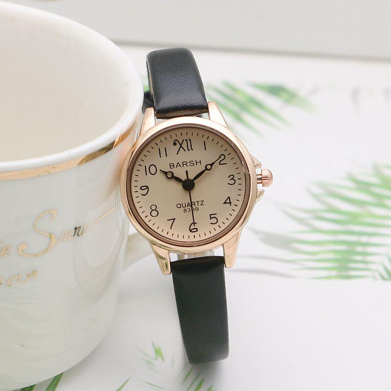 KOOLEY Jam Tangan Wanita BARSH Analog Vintage Ulzzang Korea KY-CA022