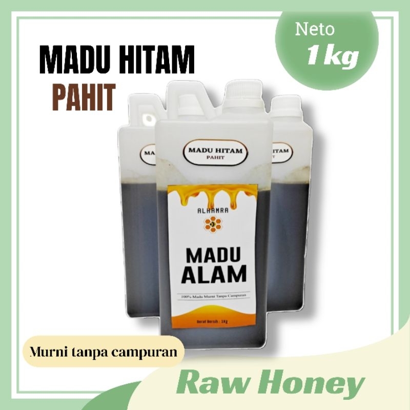 

Madu Hitam Pahit - Murni Tanpa Campuran - Raw Honey by Alhamra