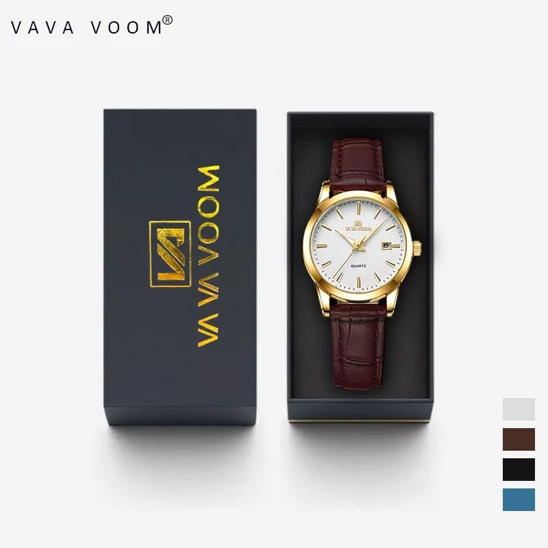 VAVA VOOM 2502JAM TANGAN WANITA ORIGINAL VAVAVOOM tahan Air Kulit Branded