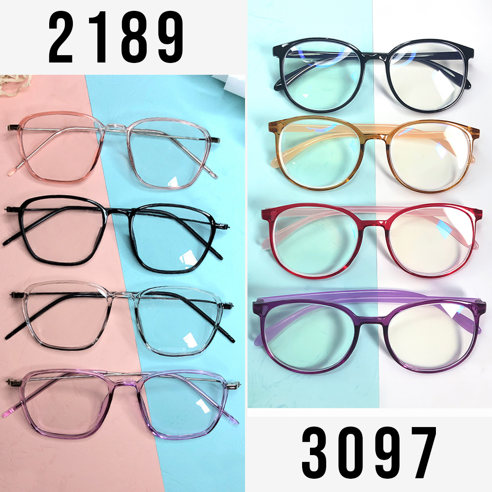 Kacamata PHOTOCROMIC 2189 ANTI RADIASI UV Lensa Berubah warna Sunglass Blueray Blulightcrmic Bluecromic Minus &amp; Plus Korea Fashion Untuk Pria/wanita