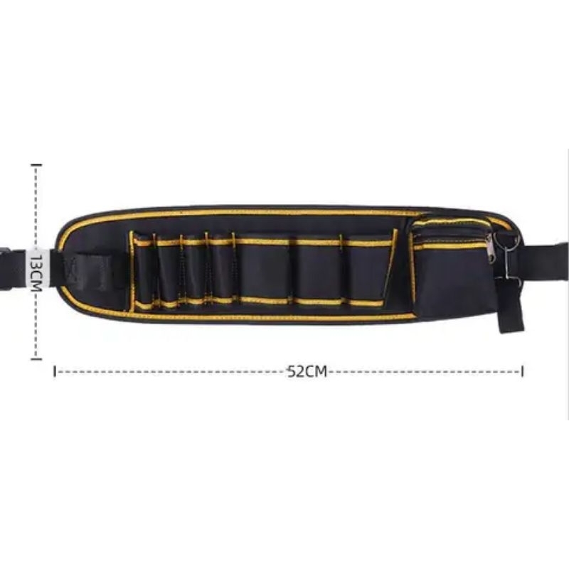 tas pinggang perkakas teknisi listrik tukang bangunan waist bag toolkit