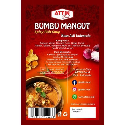 

Bumbu Mangut ( 25 gr ) by Attin Food