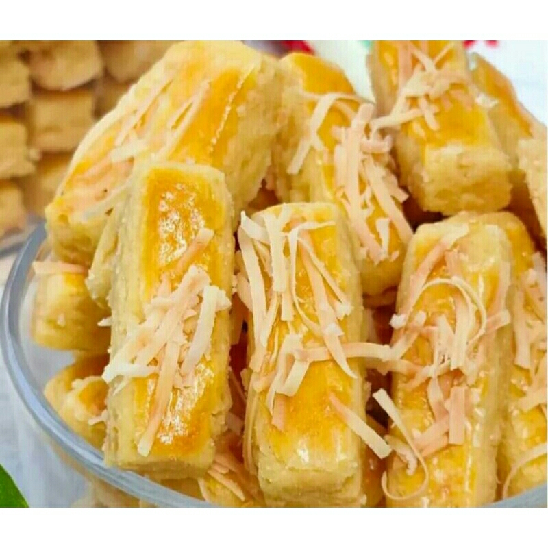 

Kue kering kue kastengel keju isi 250 gram (1/4 kg) kue kering lebaran kue kastengel keju