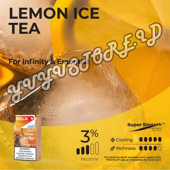 Relx Infinity Pod Pro 2 Lemon Ice Tea untuk Infinity Essential