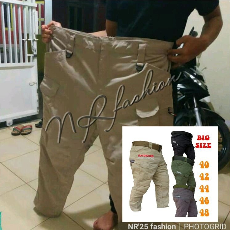 celana pria jumbo/celana big size/celana cargo gamlok/celana pria besar/celana panjang pria jumbo/ce