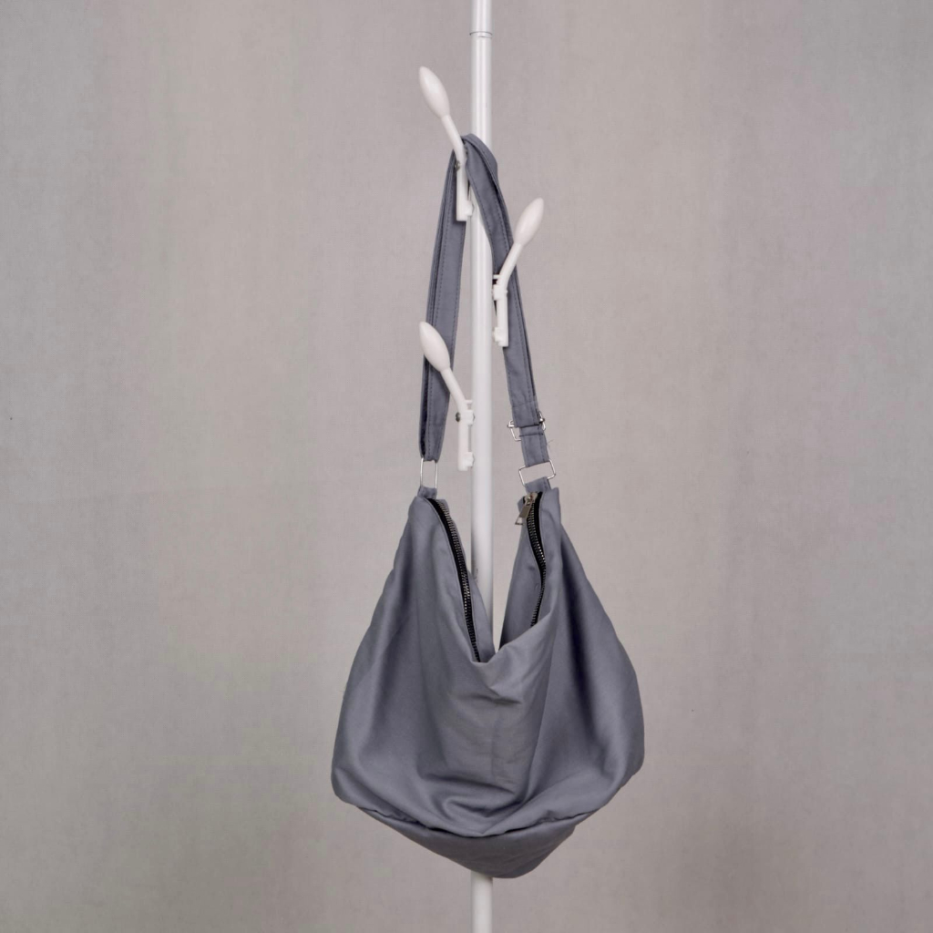 tas slempang sling bag HOBO BAG katun drill